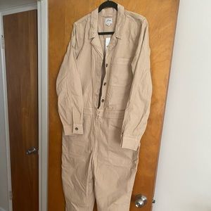 Jcrew chino coveralls